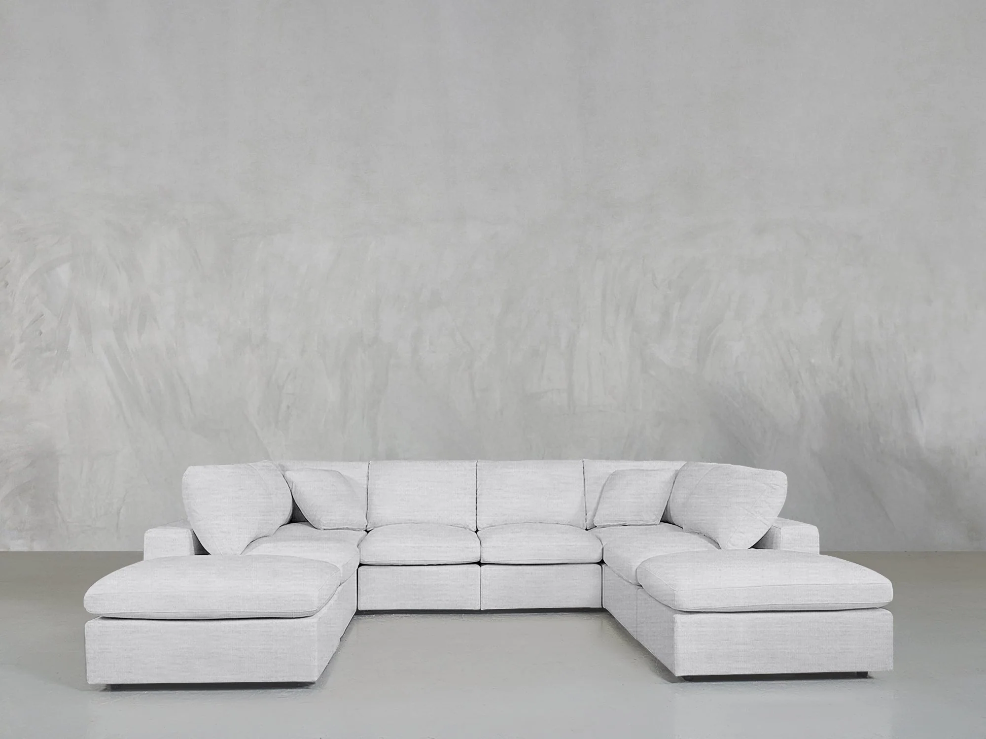 8-Seat Modular Double Lounger U-Sectional - Image 64