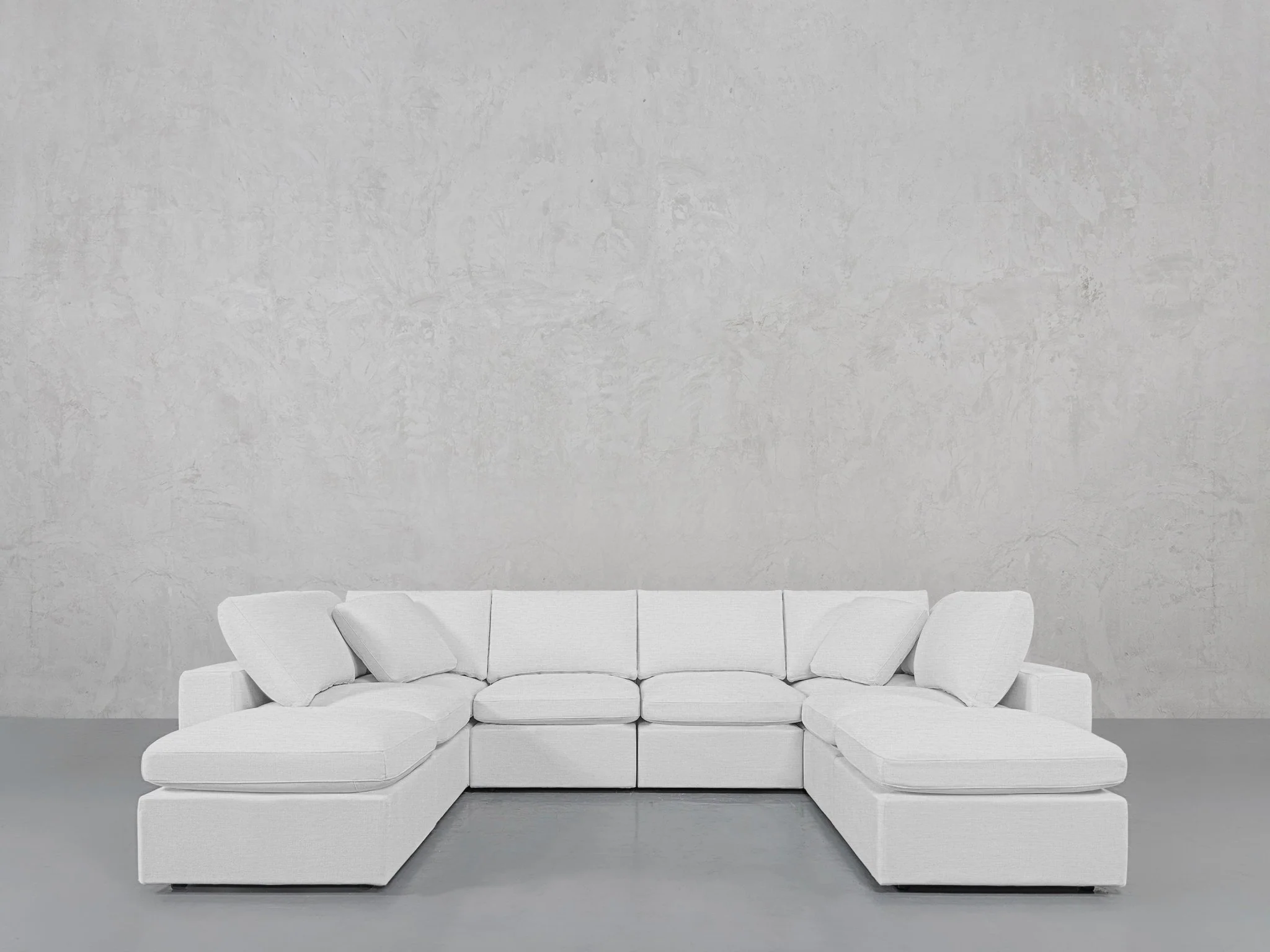 8-Seat Modular Double Lounger U-Sectional - Image 65