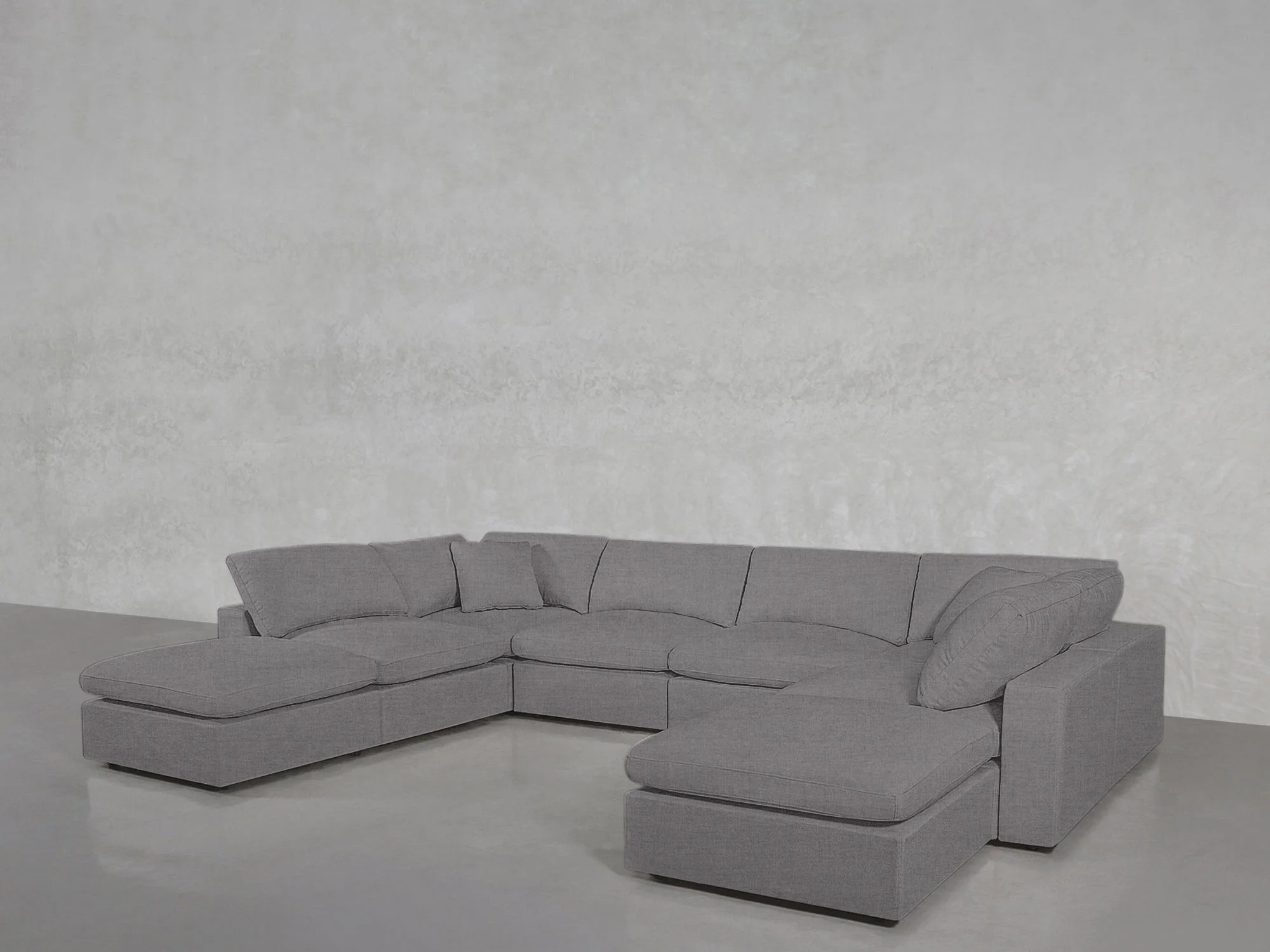 8-Seat Modular Double Lounger U-Sectional - Image 74