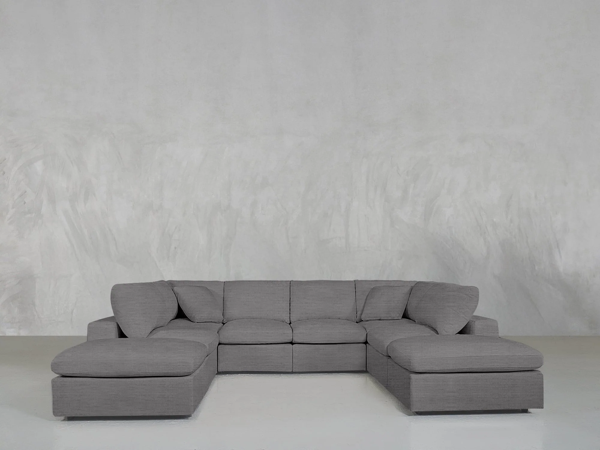 8-Seat Modular Double Lounger U-Sectional - Image 75