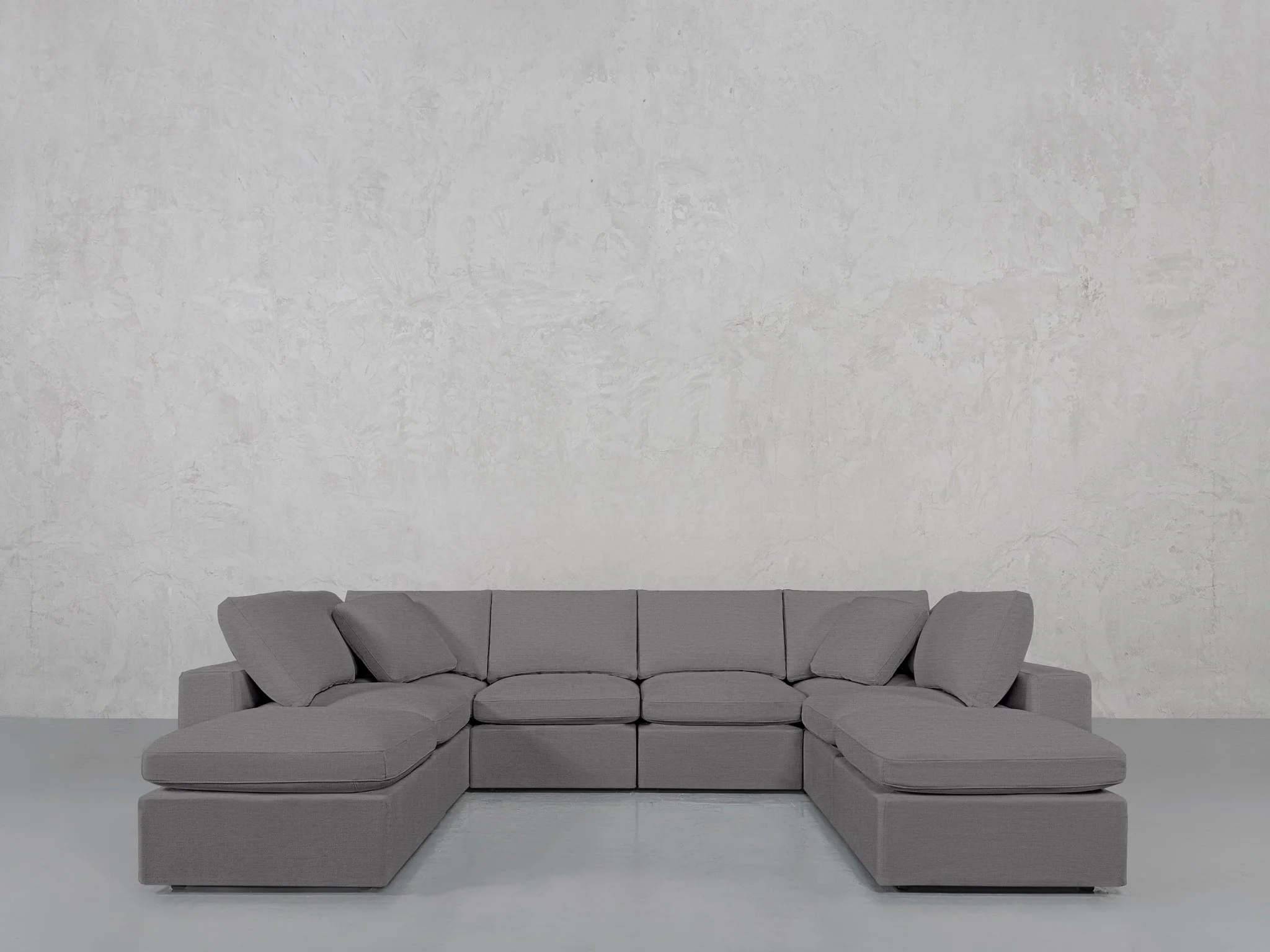 8-Seat Modular Double Lounger U-Sectional - Image 76