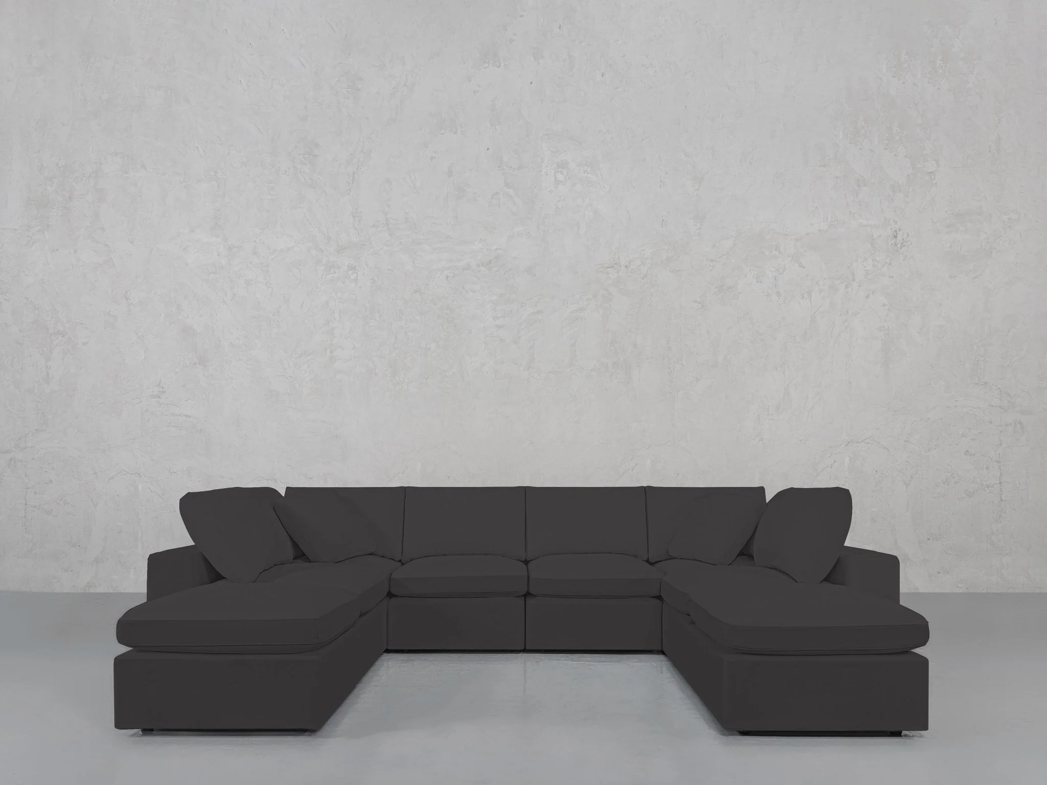 8-Seat Modular Double Lounger U-Sectional - Image 87