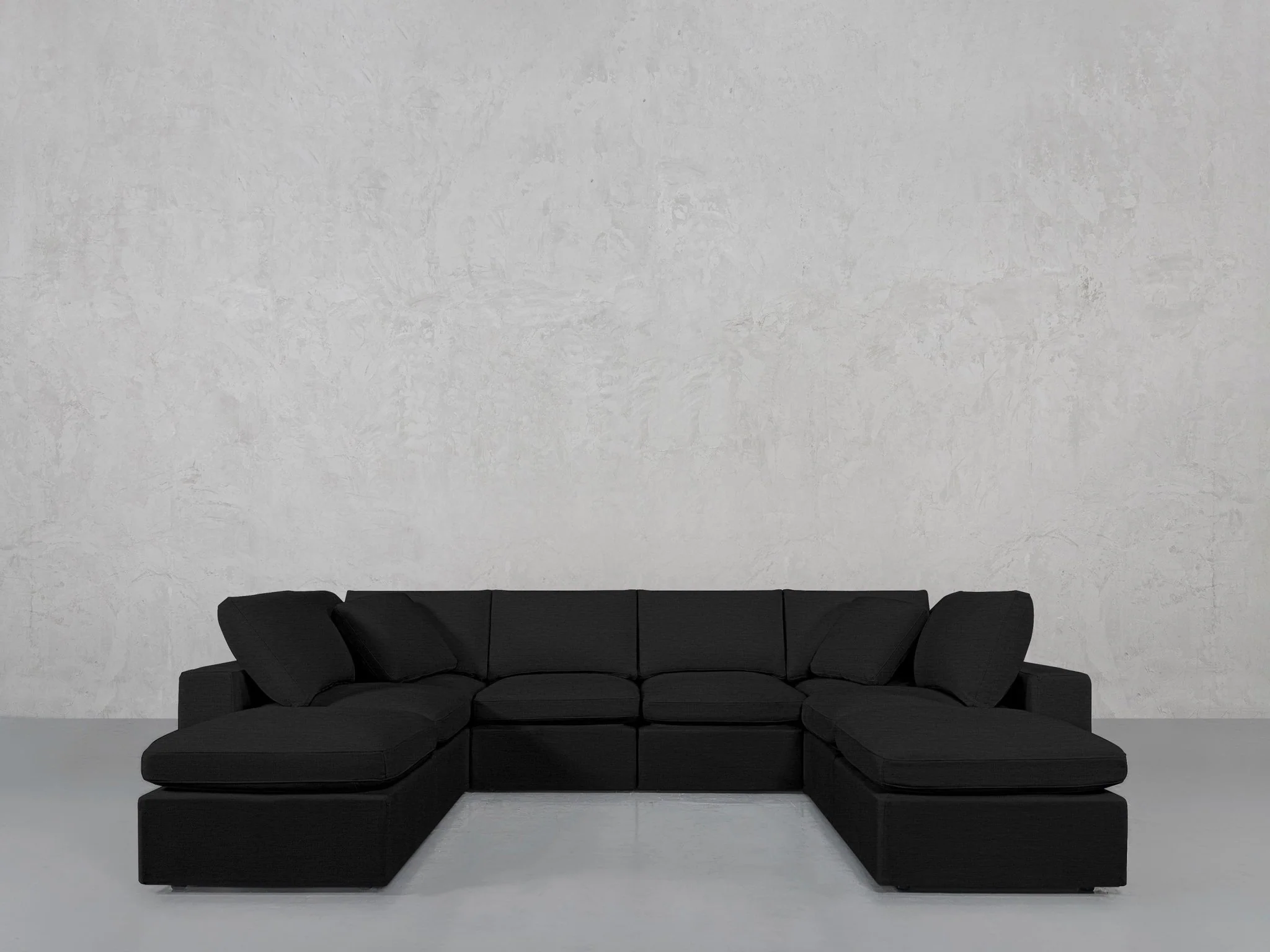 8-Seat Modular Double Lounger U-Sectional - Image 98