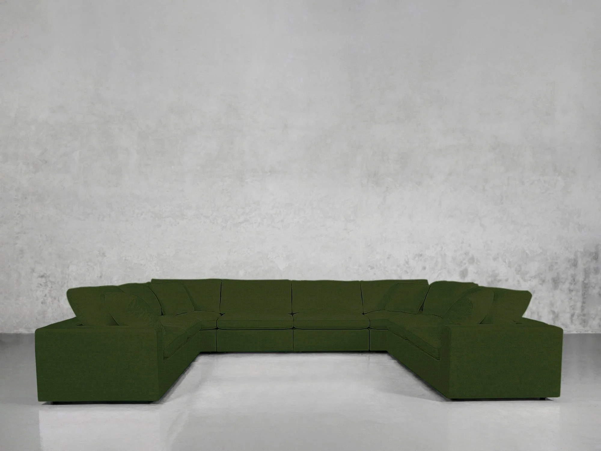 8-Seat Modular U-Sectional - Image 174