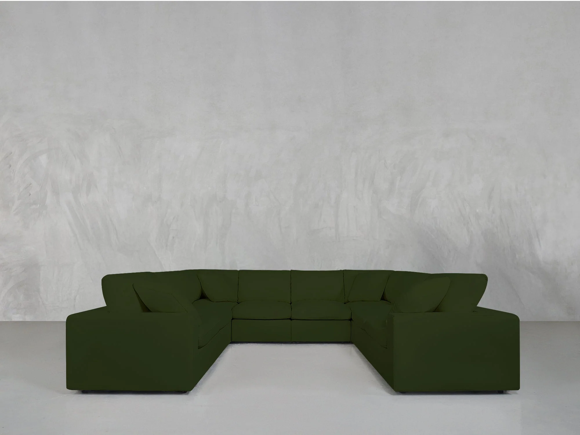 8-Seat Modular U-Sectional - Image 176