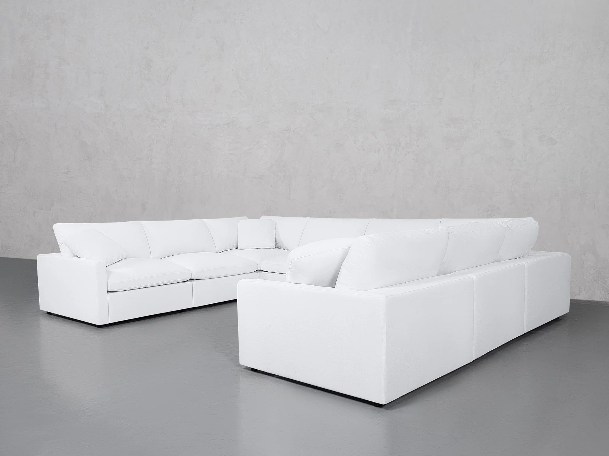 8-Seat Modular U-Sectional (Thin Arms) - Image 136