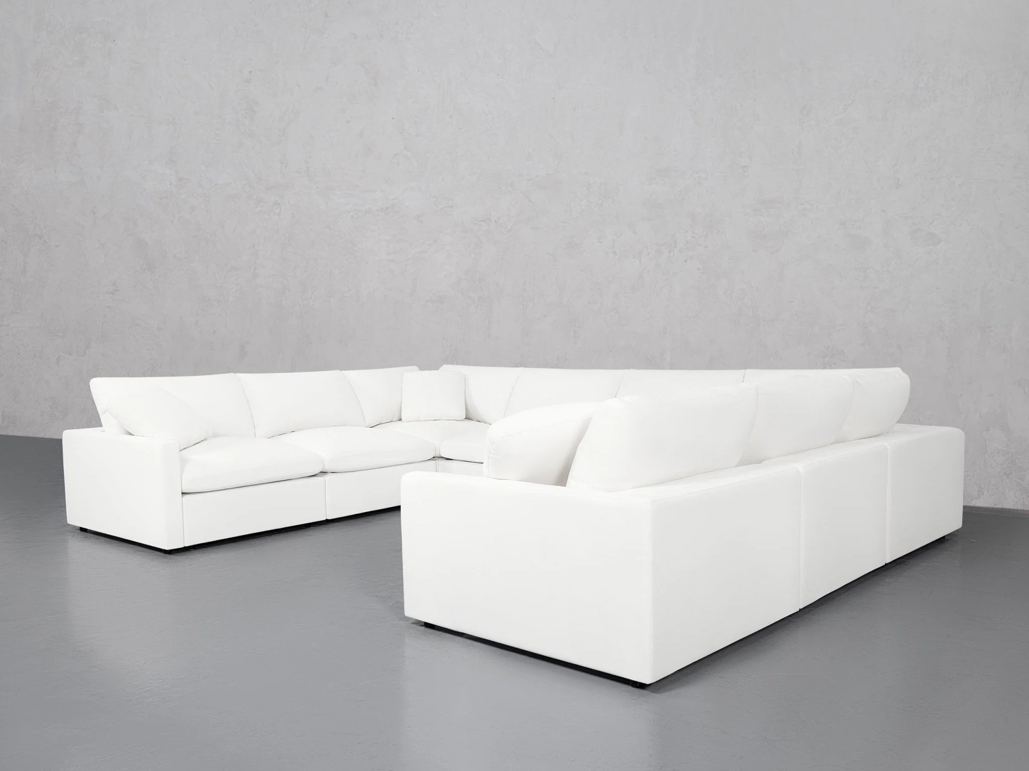8-Seat Modular U-Sectional (Thin Arms) - Image 9