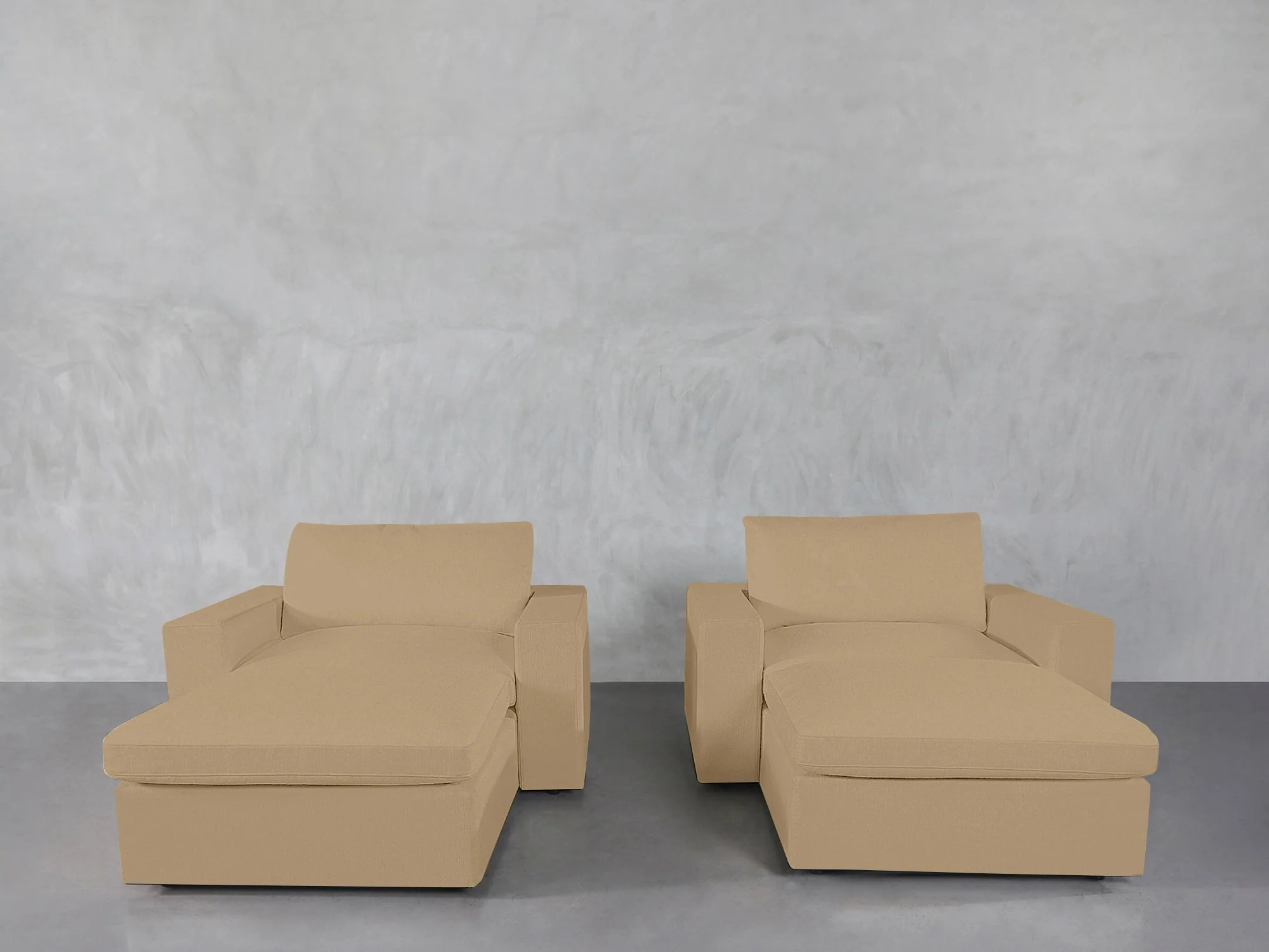Double Armchairs with Ottomans - Image 116