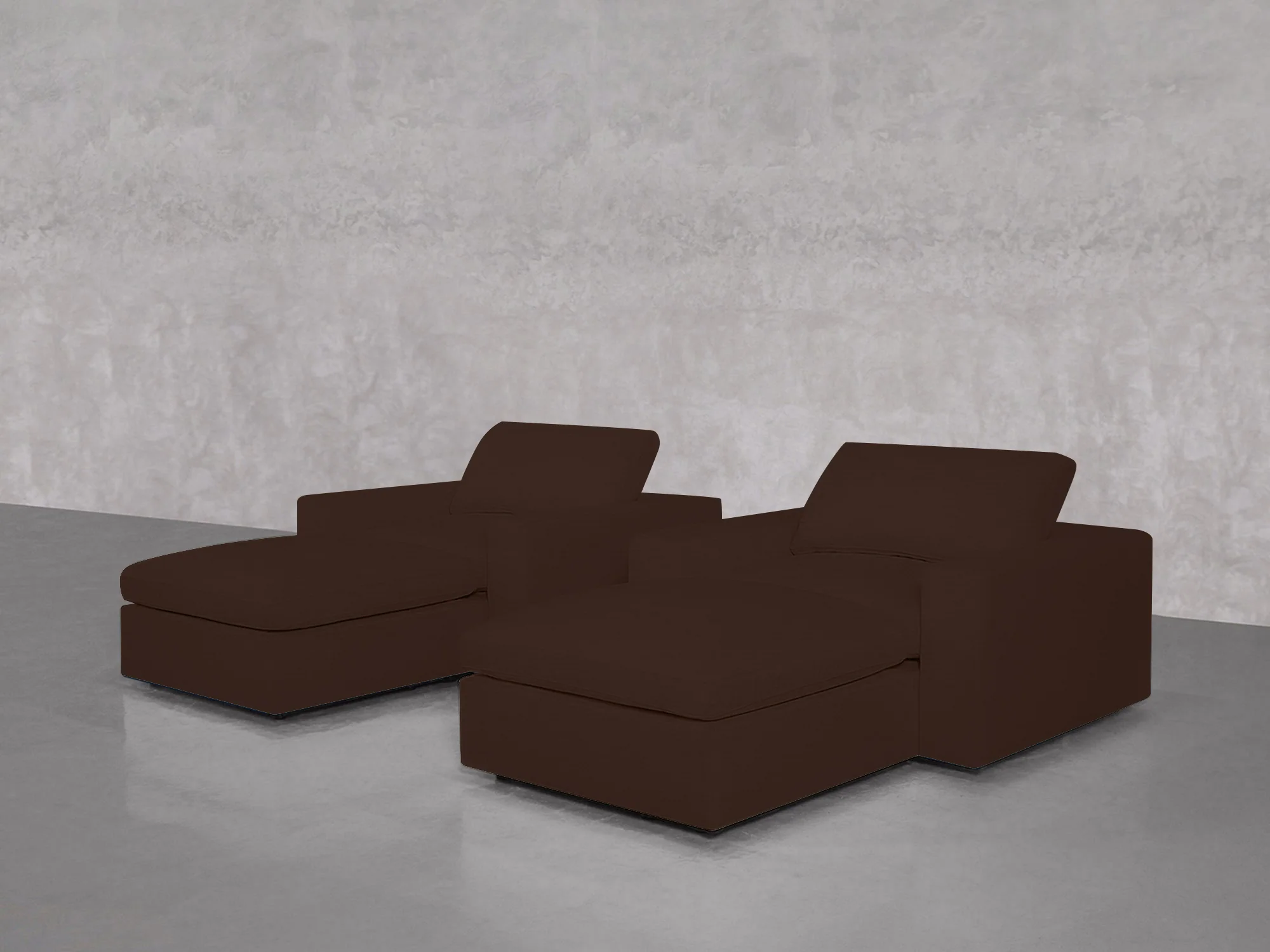Double Armchairs with Ottomans - Image 147