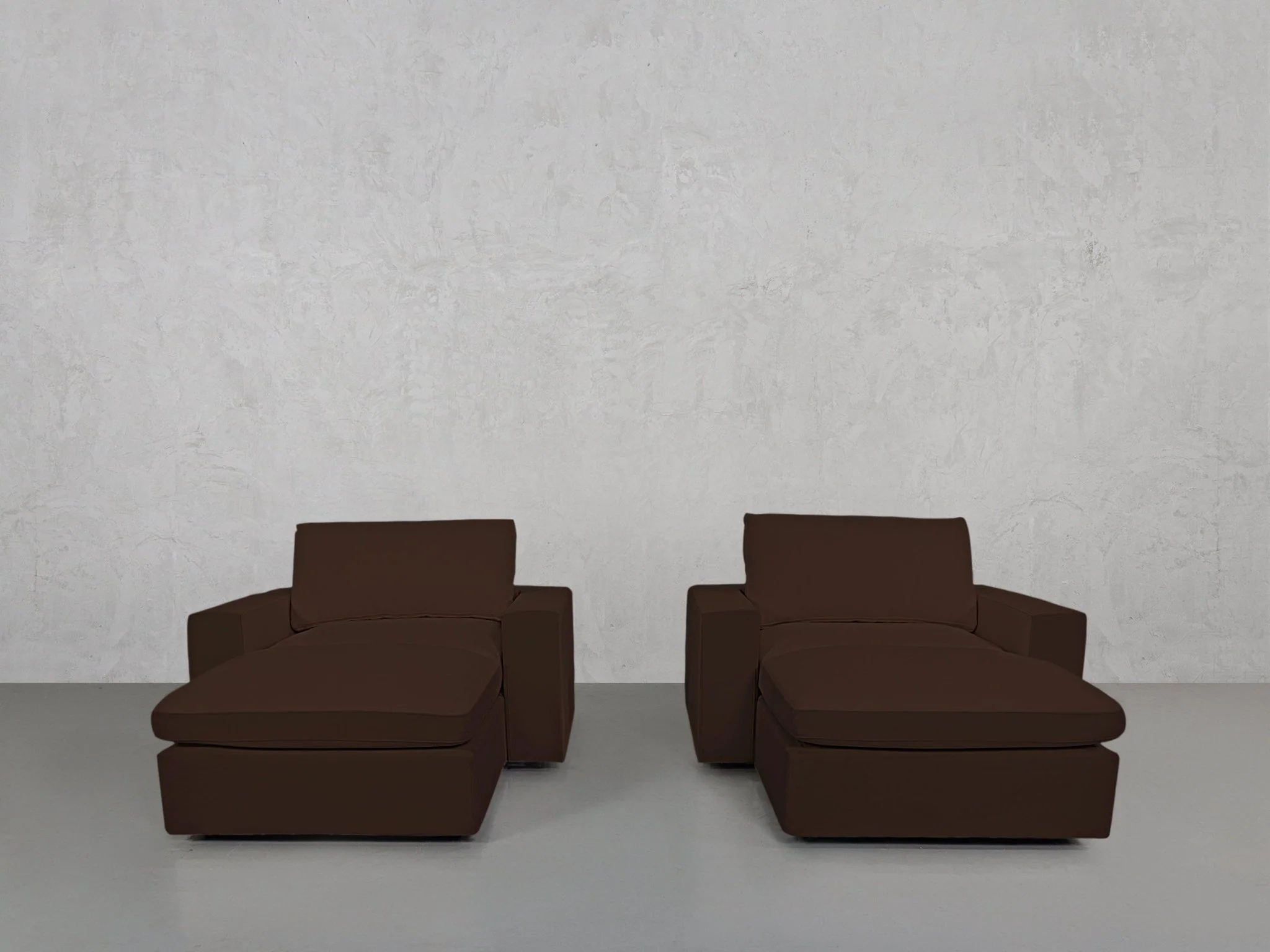 Double Armchairs with Ottomans - Image 148