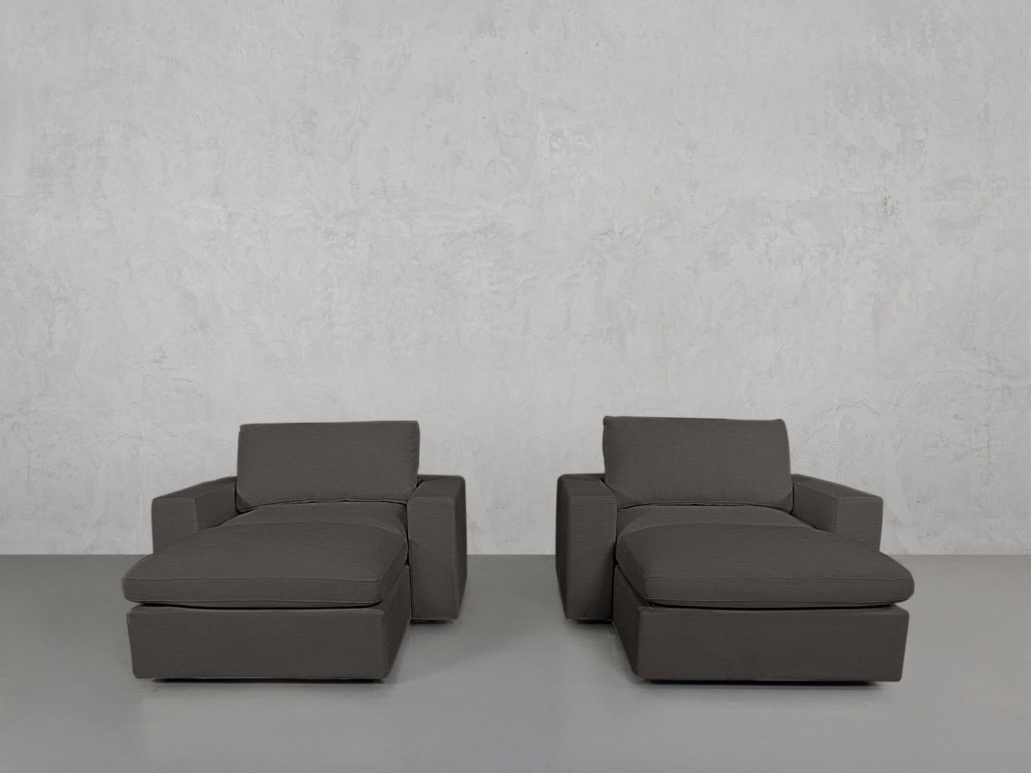 Double Armchairs with Ottomans - Image 78